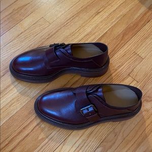 Giorgio Armani mens brown oxfords